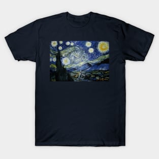 Reproduction of Starry Night T-Shirt